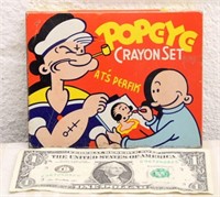 KING FEATURES SYNDICATE POPEYE CRAYON TIN
