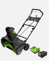 Greenworks Pro 20-inch 80v Cordless Snow Thrower,