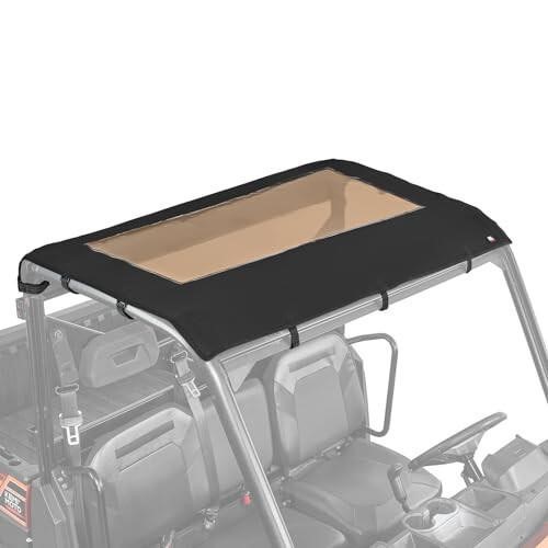 KEMIMOTO 3-Seat UTV Soft Roof Top Waterproof Compa