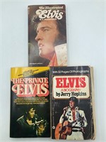 Set Of Three Elvis Presley Books