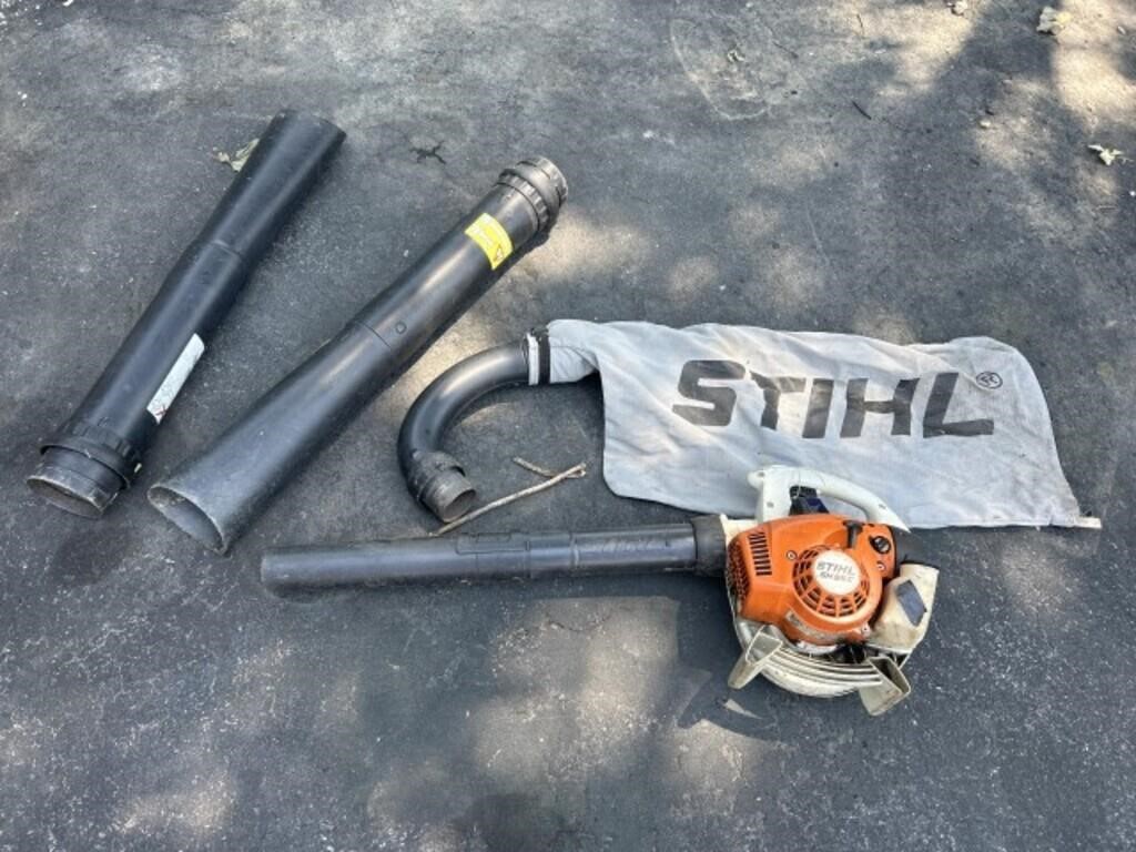 STIHL SH 56C Gas Leaf Blower W/ Attachments