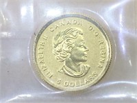 Gold Canadian $5 Maple Coin - .9999 Fine