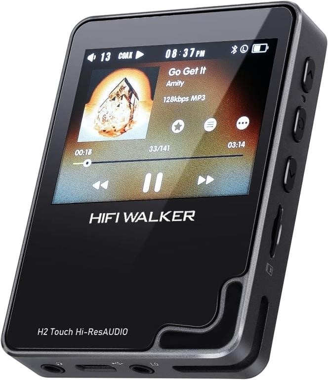 HIFI WALKER H2 Touch MP3 Player with Bluetooth, 2.