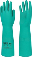 LANON Nitrile Chemical Resistant Gloves, Reusable
