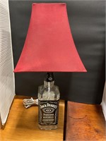 Jack Daniel’s bottle lamp