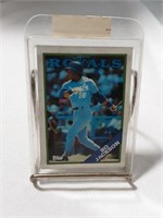 1988 Topps Bo Jackson Baseball Card