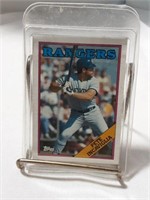 1988 Topps Pete Incaviglia Baseball Card
