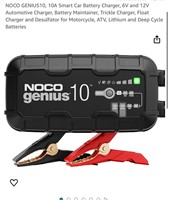 NOCO GENIUS10, 10A Smart Car Battery Charger