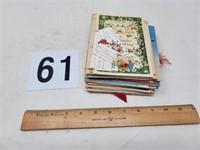 Large Christmas cards lot