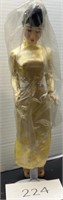 Vintage 12" oriental doll