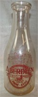 Aberdeen Dairy Products Milk Bottle