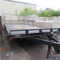 FLAT BED  TRAILER  18'