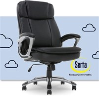 Serta Big & Tall Executive Office Chair | Black