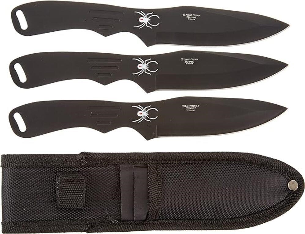 BladesUSA Perfect Point Throwing Knives – Set of 3