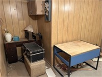 Desks, Trunks, and Contents of Cabinets