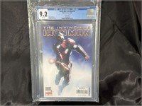 Invincible Iron Man #4 CGC 9.2 Variant Comic Book