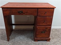 Small Wooden Desk w/ Drawers