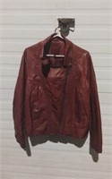 Vintage Ladies Leather Jacket  Sz 2