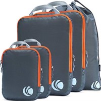 NEW $48 5 PK Set Compression Packing Cubes