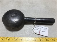 Solid Cast Iron Stone Hammer