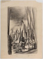 Ryah Ludins - Lithograph - From the Bridge