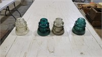 Blue and Clear Insulators