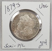 1879-S $1  BU Semi-P/L