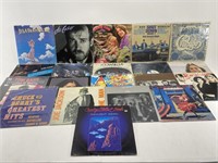 (20) VTG Rock Vinyl Record Albums: Queen