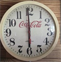 Vintage Seth Thomas drink Coca-Cola clock