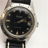 Delano Automatic White Shark Swiss Wrist Watch