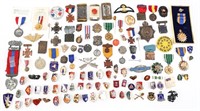 WWII - COLD WAR US ARMED FORCES INSIGNIA LOT