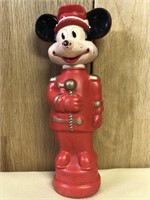 Disney Mickey soakie plastic bath decanter