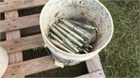 Bucket of pins