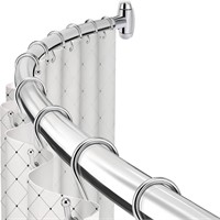 TOPROD Shower Rod  Curved 48-72  Chrome