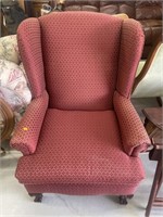 Upholstered Wing back chair