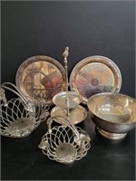 Silver Plated Serving Pieces