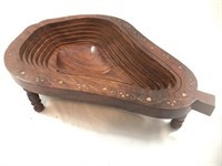 HandMade Wooden PEAR Shaped Bowl