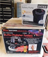 Craftsman buffer polisher in box - Battery air