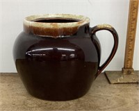 Pfaltzgraff brown pottery cookie jar