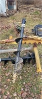 Auger for post hole digger