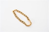 Blanca  Gold Tone Tennis Bracelet