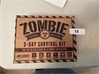 Zombie 3 Day Survival Kit