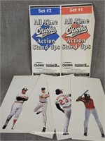 Vintage 90s Baltimore Orioles Action Stand Ups