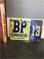 BP COMMERCIALTIN SIGN-APPROX 12"TX8"W