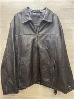 Round Tree & Yorke Leather Jacket Men’s XXL