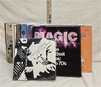 Vintage Variety Of Vinyl Record Albums
