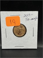2017 $5 gold coin