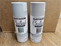 NEW 2 Cans RUST-OLEUM Chalked Paint