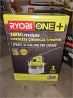 Ryobi One+ 18V cordless Chemical Sprayer 1 gal