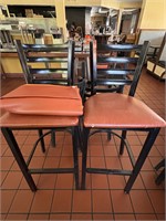 (6) Ladder Back Chairs Set